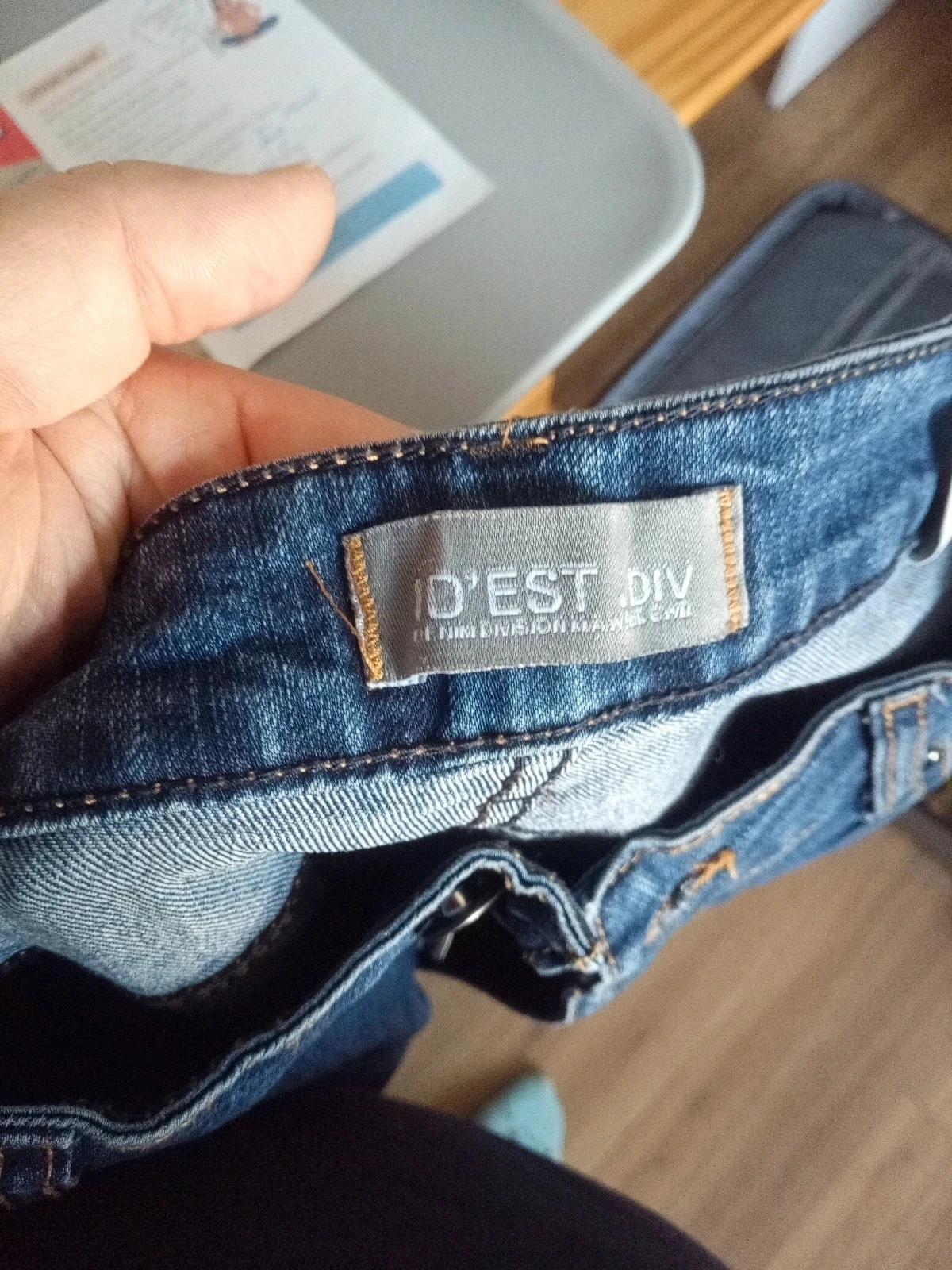 Jean id'est.div Corte Recto - Talla 38 – photo 8